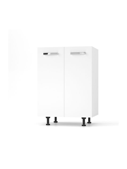 Charlotte Floor Cabinet White 60x46.5x82cm
