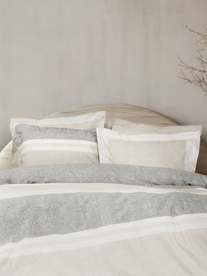 Nima Lido Pillowcase Oxford Gray 52x72cm.