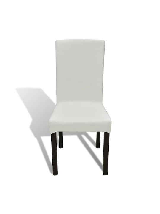 vidaXL Husă Elastică Scaun Burgundia 6buc 130379