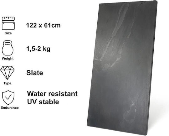 Ανάγλυφο Διακοσμητικό Πάνελ Υφή Πέτρας 122cm X 61cm X 0.3cm Black 1 Τμχ Sv-902426 Ανάγλυφο Διακοσμητικό Πάνελ Υφή Πέτρας 122cm X 61cm X 0.3cm Black 1 Τμχ Sv-902426