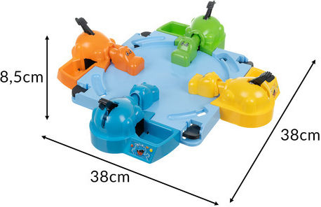 Joc de Societate Hungry Hippos pentru 2-4 Jucători 3+ Ani (EN)