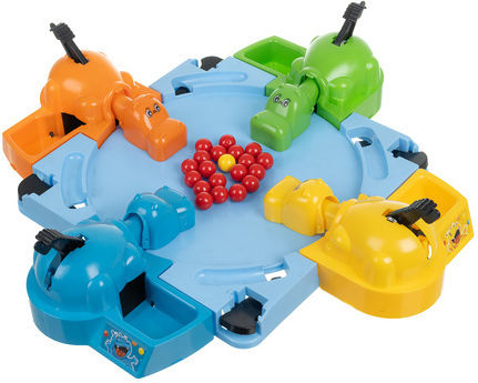 Joc de Societate Hungry Hippos pentru 2-4 Jucători 3+ Ani (EN)