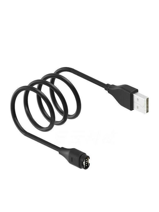 Usb Port Smart Φορτιστής για Garmin Fenix 7, Fenix 7S Μαύρος