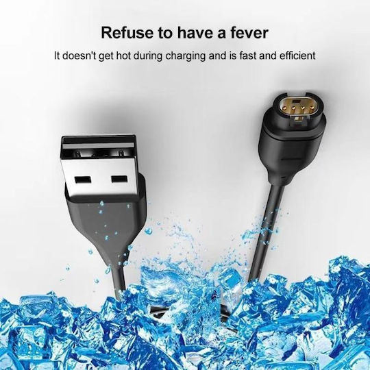 Usb Port Smart Wearable Charger Garmin Fenix 7, Fenix 7S Blackς