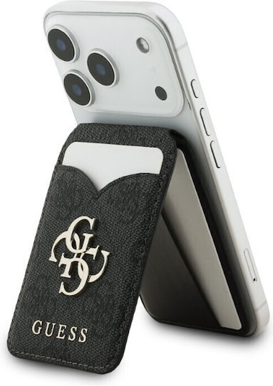 Guess MagSafe Kartenetui 4g Mirror in Schwarz Farbe