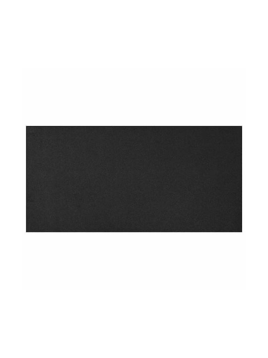 vidaXL Black Gym Towel 120x60cm