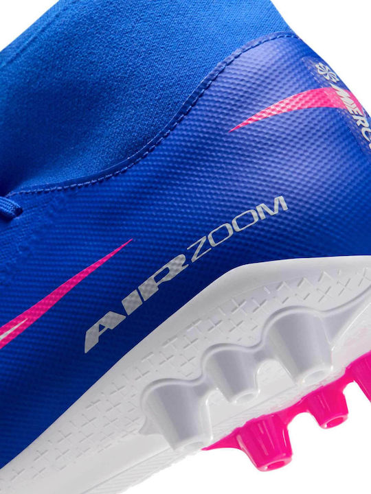 Nike Mercurial AG Футболни Обувки с Бутони Сини