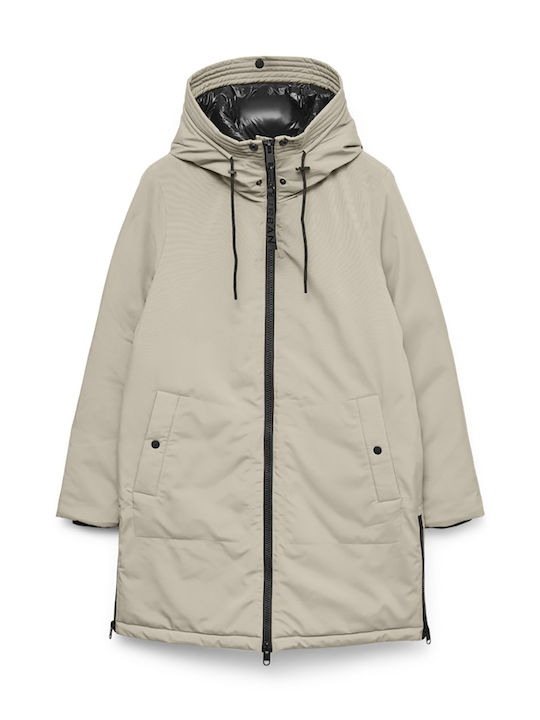 Montreal Women's Lifestyle Jacket for Winter Cream