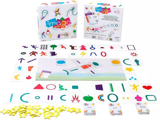 Board Game Imago Family for 3-8 Players 8+ Years Old (PL) Rebel