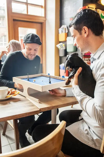 Board Game Klask for 2 Players 8+ Years Old (PL) Rebel