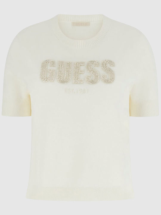 Damen Pullover Ecru