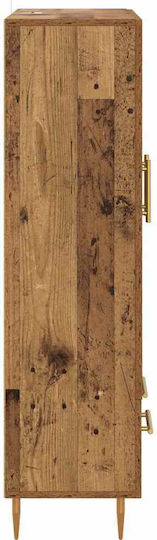 Wooden Bookcase Old 69.5x31x115cm