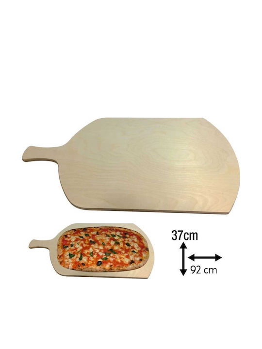 Bakaji Ξύλινος Δίσκος Σερβιρίσματος 37cm