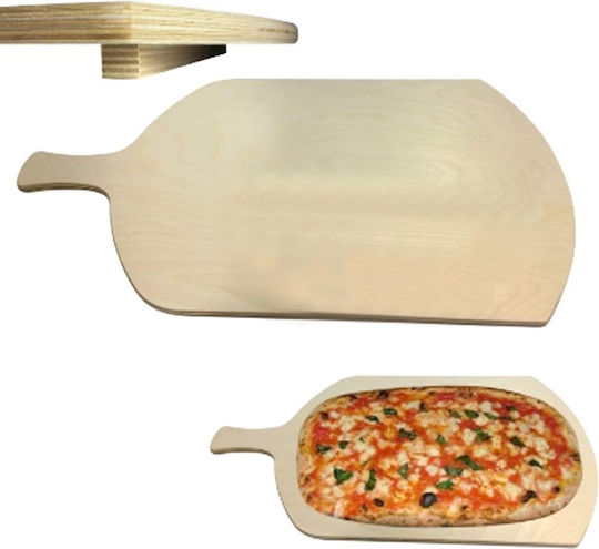 Bakaji Lemnos Dreptunghiular Tavă de Servire Antiderapant cu Mânere 37cm 02817009 1buc