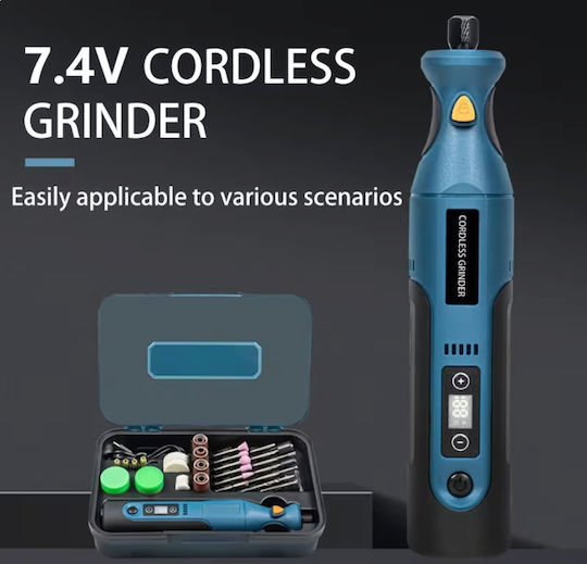 Electric Rotary Multi Tool 7.4V with Speed Control