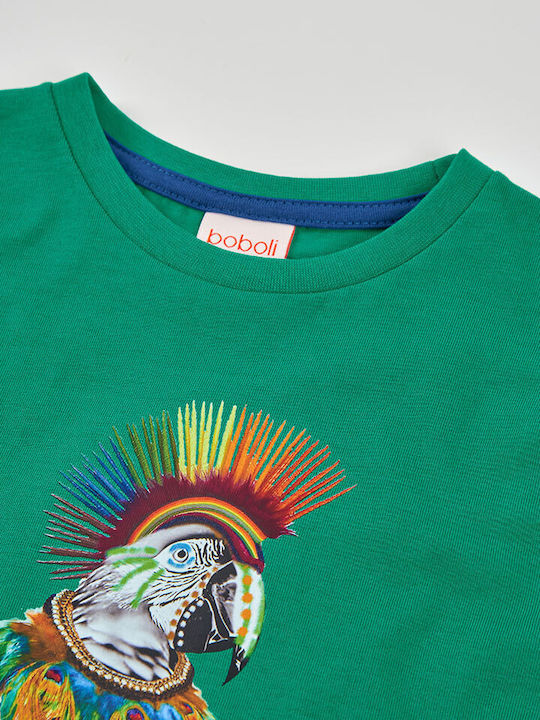 Παιδικό T-shirt Πράσινο