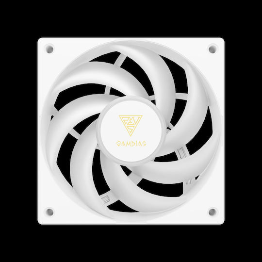 Gamdias Aura GL360 v2 v2 Water Cooling Systems AIO CPU With 3 120mm Fans And White ARGB Lighting