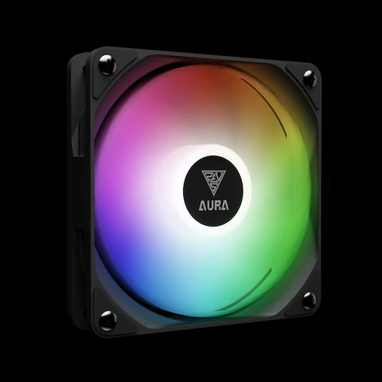 Gamdias Aura GL240 Digital Water Cooling AIO CPU with 2 120mm Fans and ARGB Lighting
