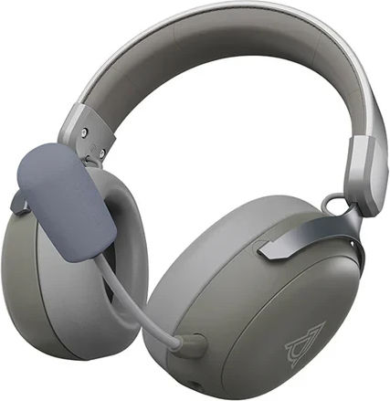 Ajazz AHM08 Max Wireless Over Ear Gaming Headset with Connection Bluetooth / USB Gray