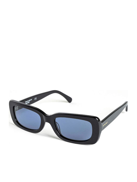 The Glass of Brixton Sunglasses Μαύρα with Frame & Blue Lens The Glass of Brixton Sunglasses Μαύρα with Frame & Blue Lens
