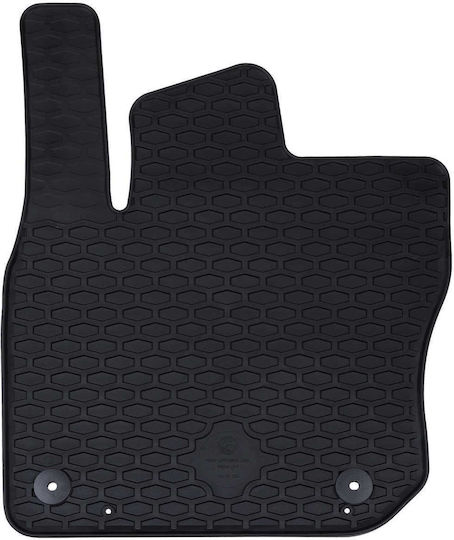 vidaXL Set of Front and Rear Mats 4pcs for Skoda Kodiaq Black