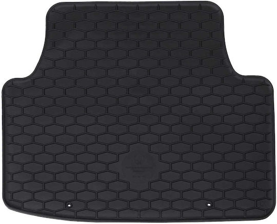 vidaXL Set of Front and Rear Mats 4pcs for Seat Leon 2020 Black