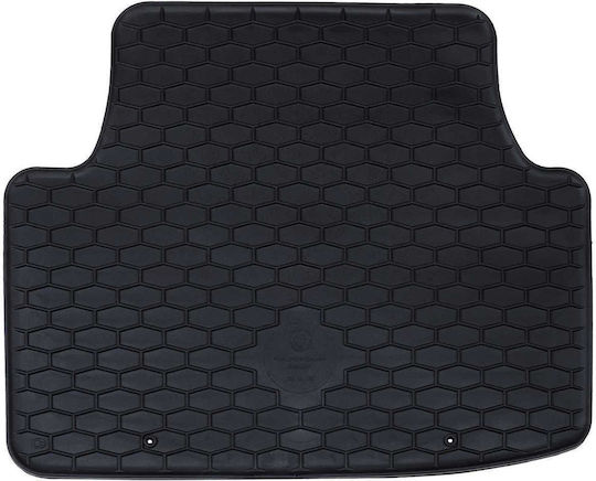 vidaXL Set of Front and Rear Mats 4pcs for Seat Leon 2020 Black