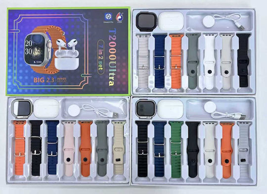 T2000 UItra Smartwatch (Portocaliu)