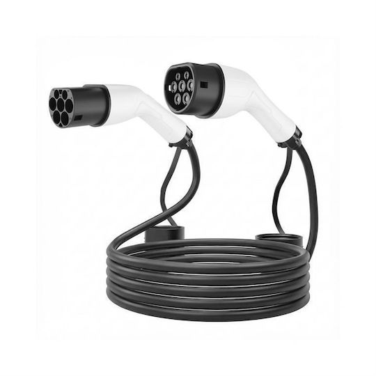 Energenie Charging Cable Type 2 16a 3-phase 11 Kw 8m Ev-t2mf-11kw-8m