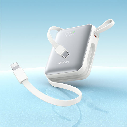 Joyroom JR-PBF27 Външна Батерия 10000mAh 22.5W с USB-C Изходен Порт Power Delivery Бяла