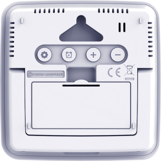 Green Blue GB169 Wireless Digital Tabletop Weather Station White