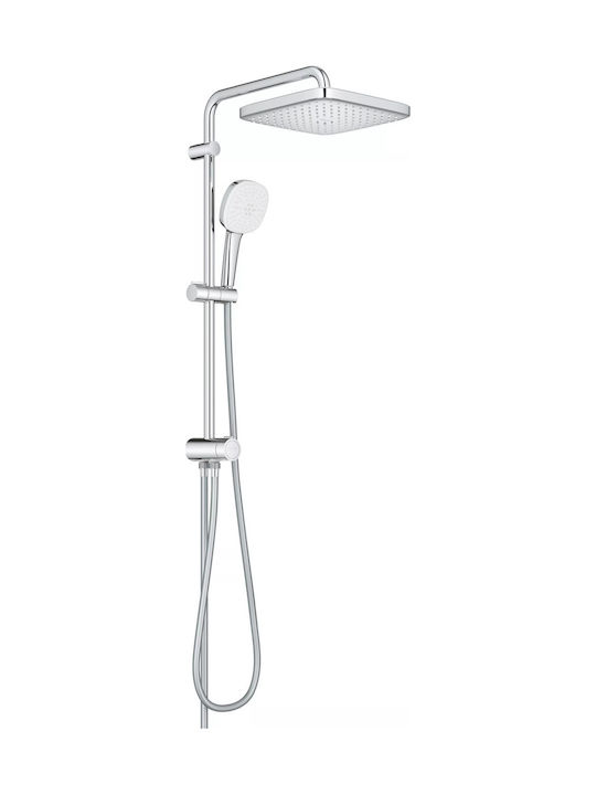 Grohe Coloană de duș fără Baterie Argintiu Grohe Coloană de duș fără Baterie Argintiu