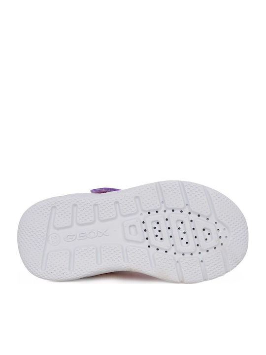 B Sprintye Kids Sneakers Anatomic with Hoop & Loop Closure Lilac