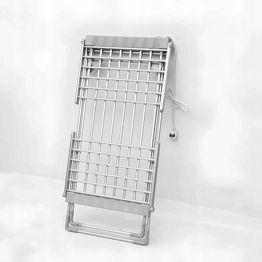 Pliere electric Suport de uscat rufe pardoseală din aluminiu 230W cu lungimea de uscare 12m