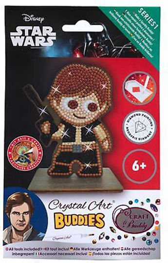 Diamond Embroidery Kit Craft Buddy Crystal Art Buddies Han Solo 7 Pieces