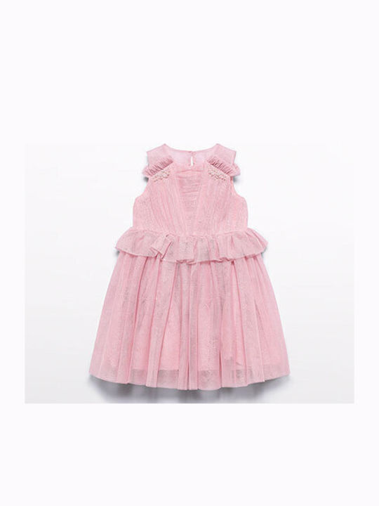 Children's Dress Tulle Pink
