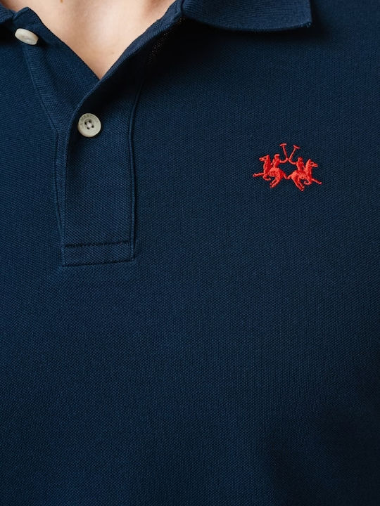 Polo Sportliches Kurzarmbluse Blue
