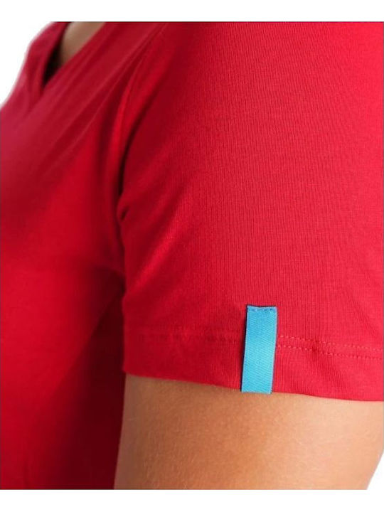 Tricou Sportiv Damă Roșu