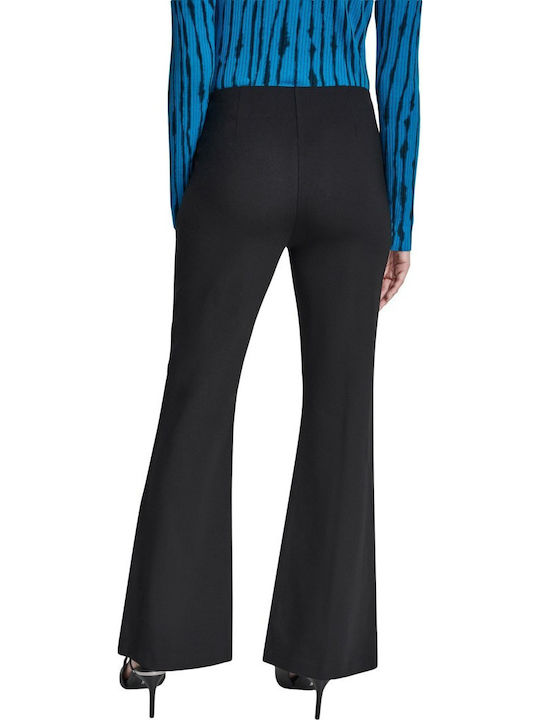 Women's Fabric Trousers Black