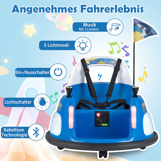 Elektrisches Einsitzer Kinderfahrzeug mit Fernbedienung 12 Volt Blaue Für 5+ Jahre
