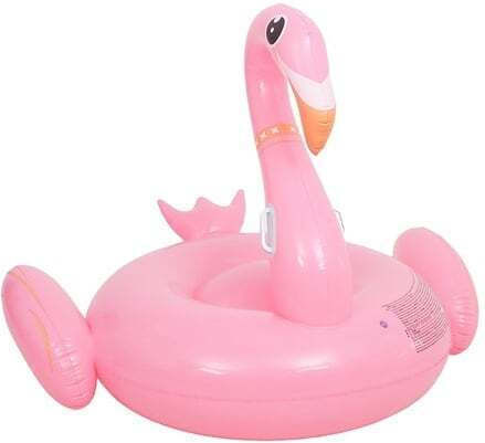 Flamingo Saltea Gonflabilă Ride On Pentru Plajă Flamingo Roz 155x115cm