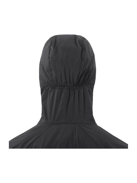 Women's Running Sports Jacket Windproof for Spring or Autumn Black