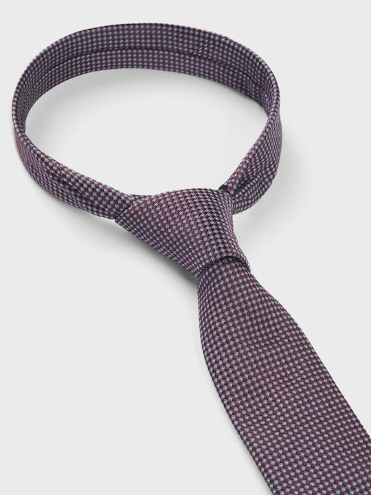Hugo Men's Tie Silk in Brown Color