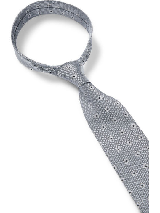 Boss Men's Tie Silk in Gray Color