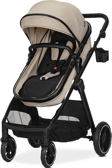Lorelli Aspen Adjustable 3 in 1 Baby Stroller Suitable for Newborn Cappuccino