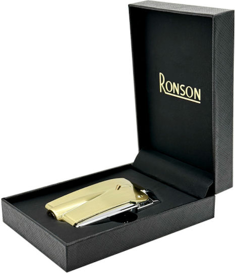 Ronson Premier Feuerzeug in Goldfarbe