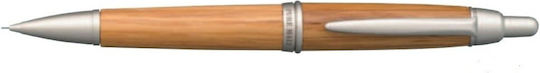 Uni Mitsubishi Pencil M51015.70 Pure Malt Mechanical Pencil Wooden Barrel 0.5 Mm Natural 4902778732946