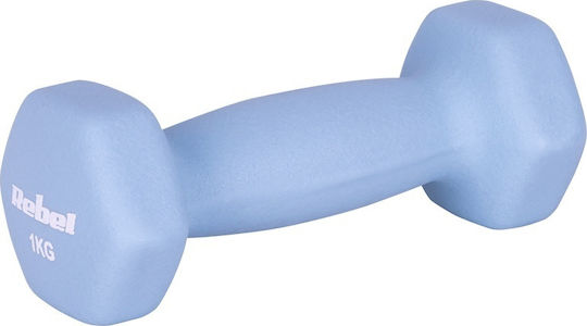 Rebel Active Hexagon Dumbbell Made of Neoprene 1 x 1kg