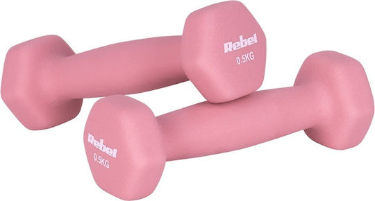 Rebel Hexagon Dumbbell Neoprene 1 x 0.5kg