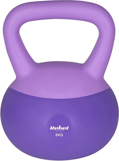 Kettlebell Vinyl 8 Kg Rebel Active